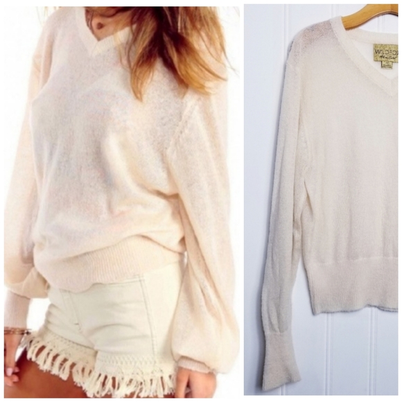 Wildfox Sweaters - Wildfox Sweater White Label Mohair Oversized